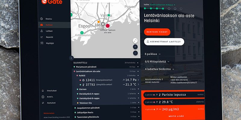 Rakennustyömailla seurataan nyt myös rakennuspölymääriä